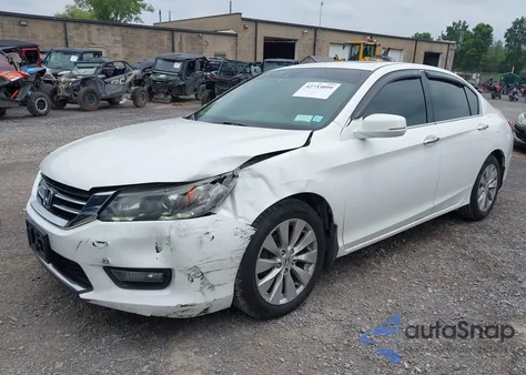 2014 Honda Accord Ex-L V-6 из США, поврежденный, VIN 1HGCR3F8XEA009082